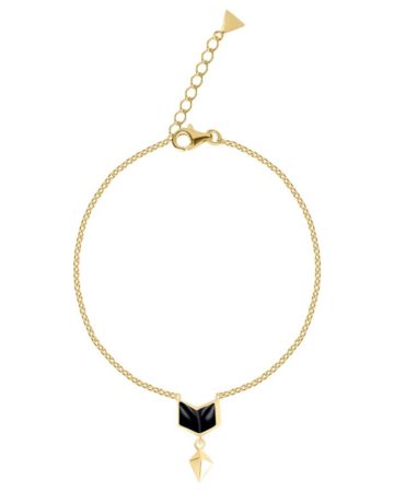 Kellen Bracelet, Gold | Black